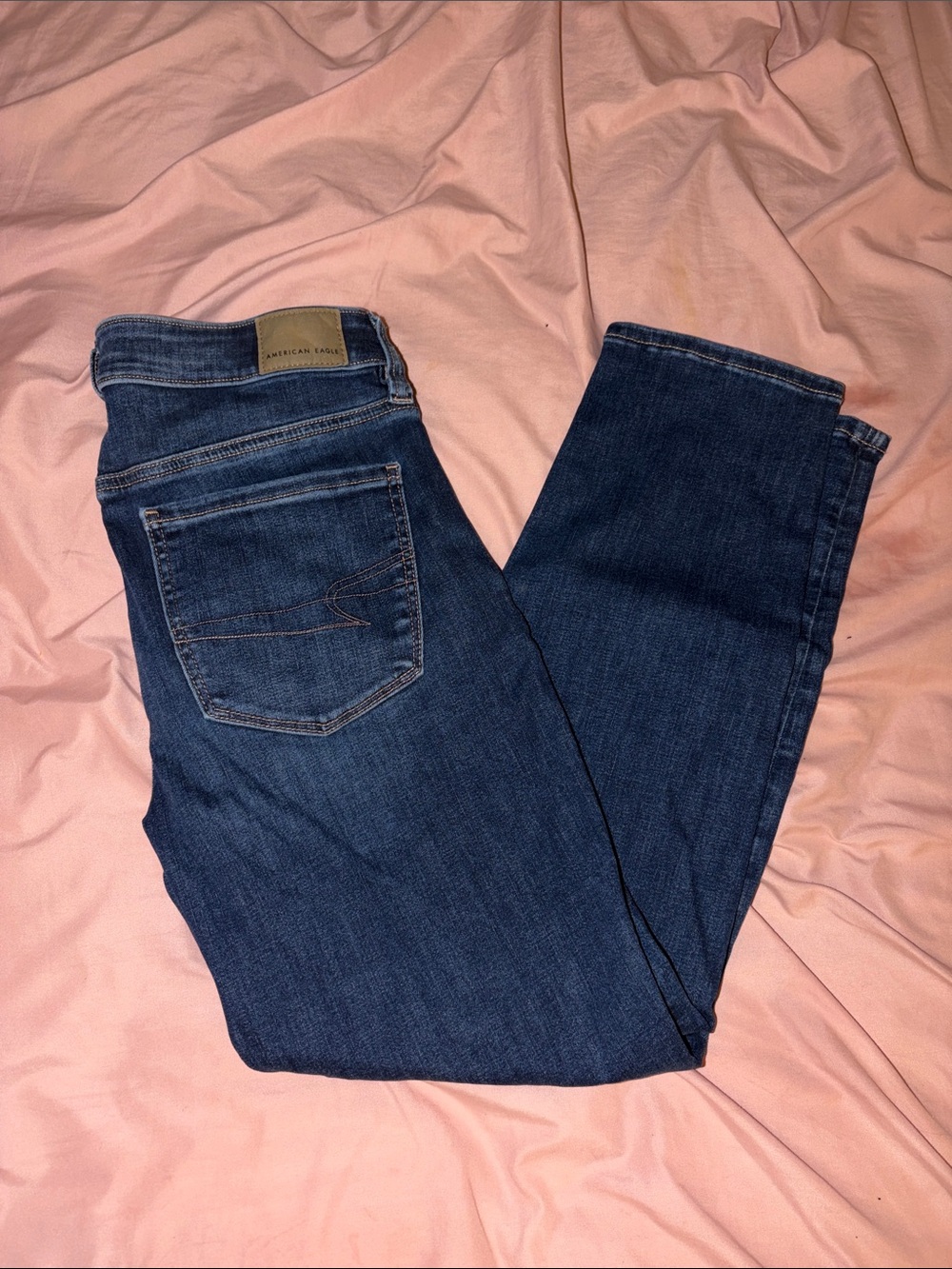 American Eagle Light Blue Stretch Skinny Jeans